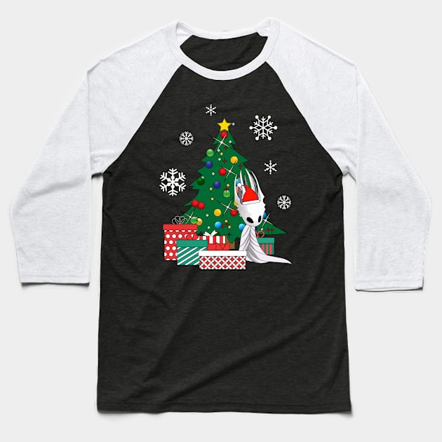 Pale King Around The Christmas Tree Hollow Knight Baseball T-Shirt by Nova5